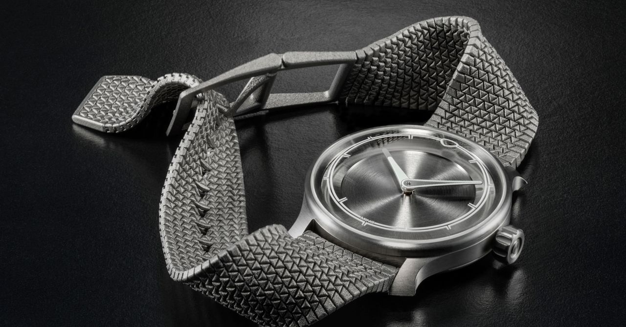 This Watch Brand Has Made a Completely New Kind of Strap Using Lasers This Watch Brand Has Made a Completely New Kind of Strap Using Lasers