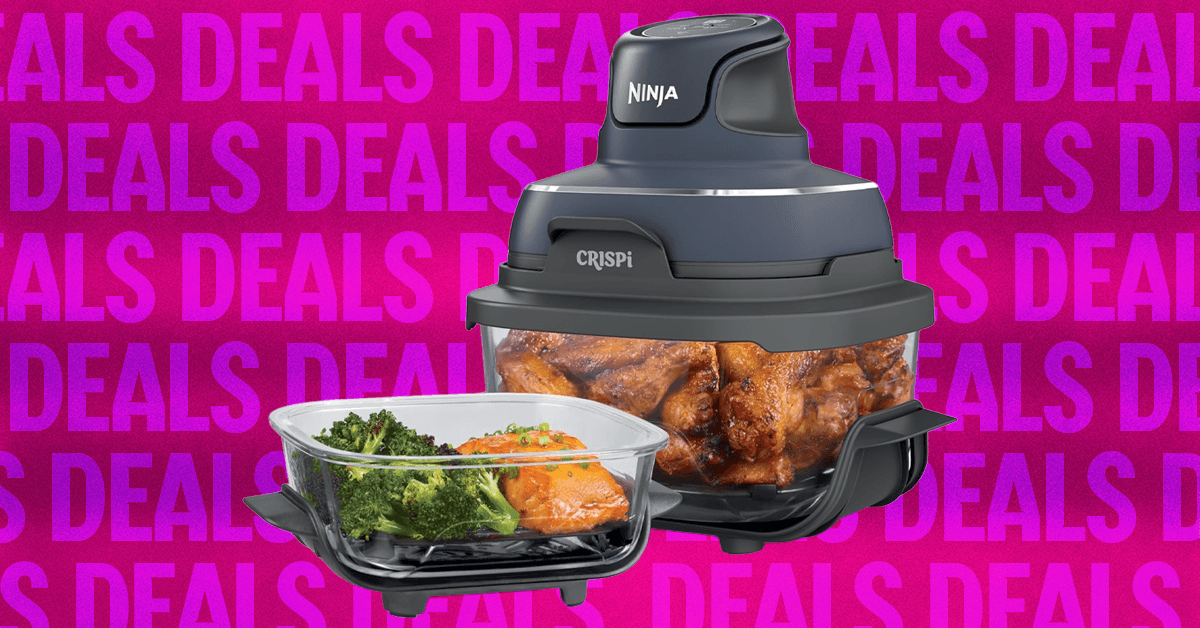 Super Savings on This Unique Air Fryer That Cooks Food in Heatproof Glass Super Savings on This Unique Air Fryer That Cooks Food in Heatproof Glass