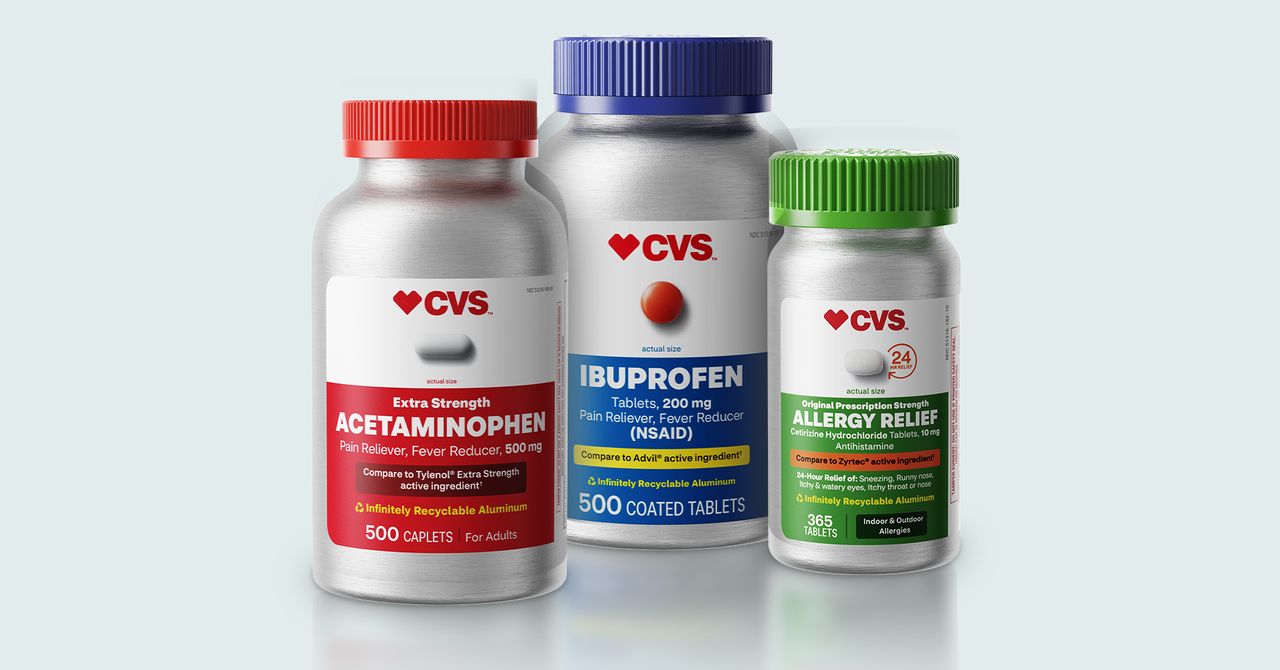 CVS Is Switching to Aluminum Pill Bottles CVS Is Switching to Aluminum Pill Bottles