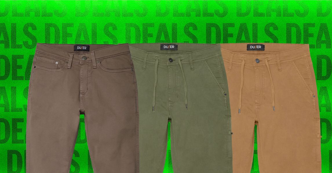 Duer’s Wear-Everywhere Pants Are on Sale This Weekend Duer’s Wear-Everywhere Pants Are on Sale This Weekend