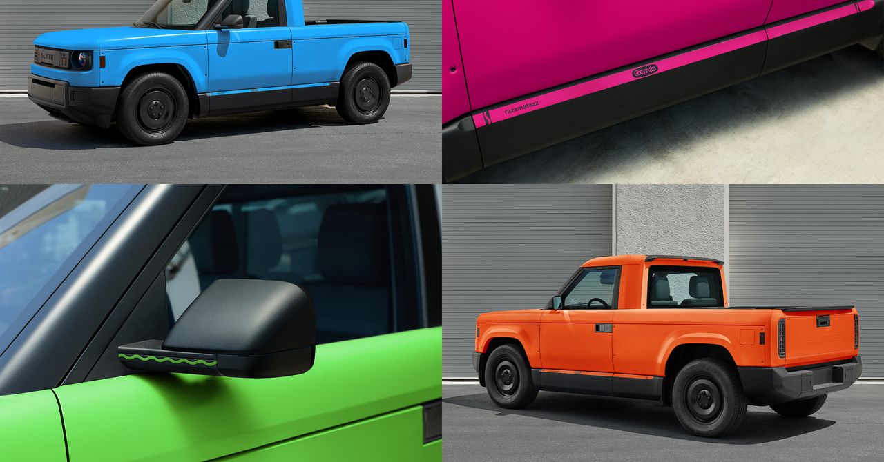 Slate’s Gray ,000 Truck Just Got a Crayola Makeover Slate’s Gray ,000 Truck Just Got a Crayola Makeover