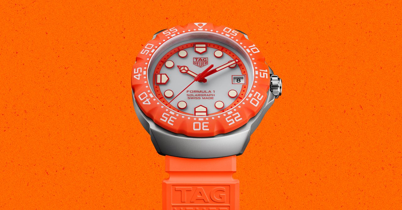 Orange Crush: TAG Heuer Drops a Bright Revamp of the Original Metal F1 Watch Orange Crush: TAG Heuer Drops a Bright Revamp of the Original Metal F1 Watch