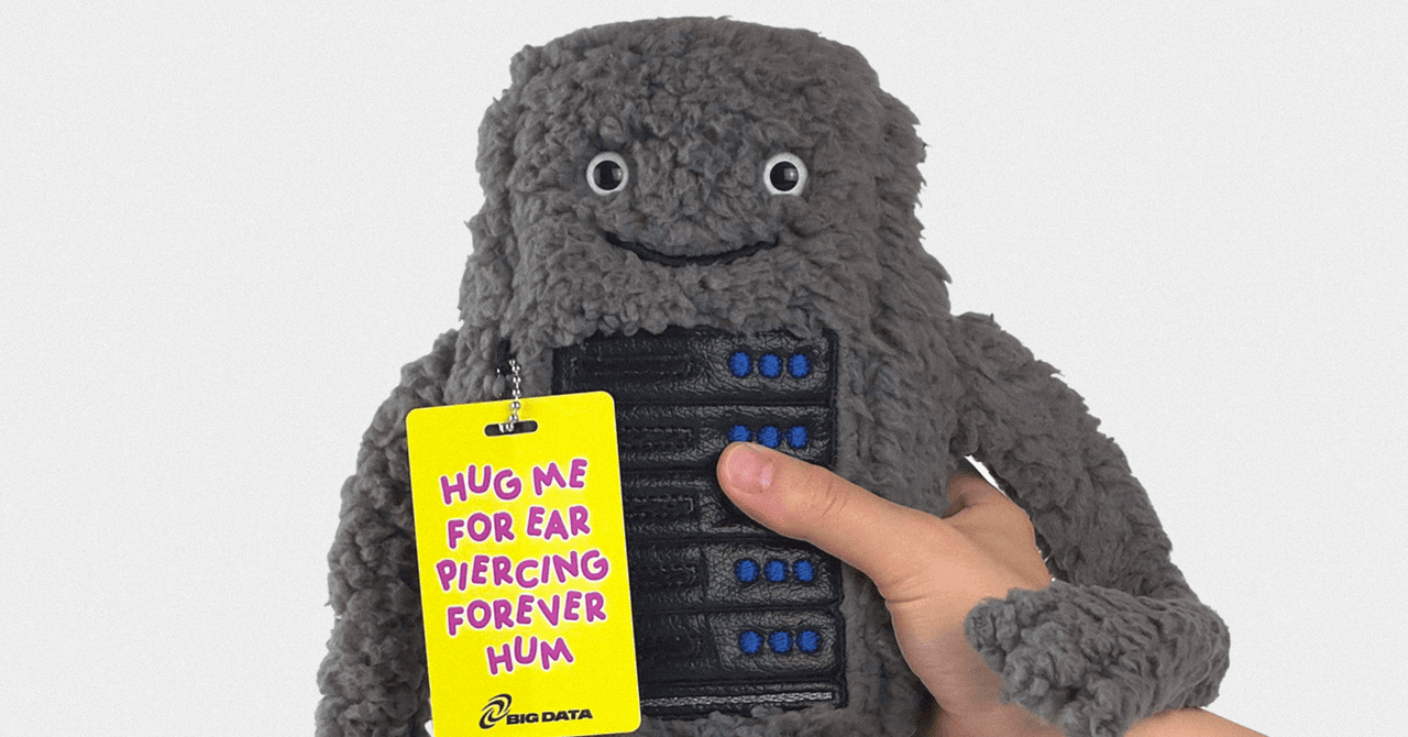 Adopt This Data Center Plushie and Hear Its Piercing Scream Adopt This Data Center Plushie and Hear Its Piercing Scream