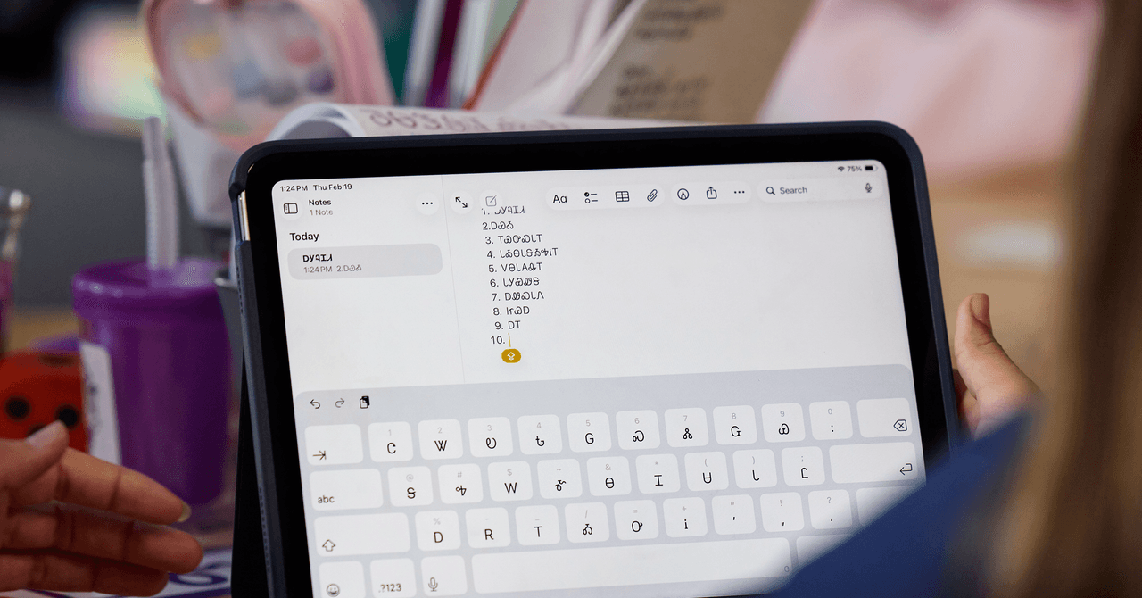 How Apple Puts Indigenous Languages on the iPhone Keyboard How Apple Puts Indigenous Languages on the iPhone Keyboard